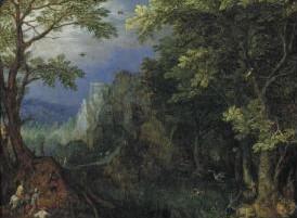 Gillis van Coninxloo Mountainous Landscape.